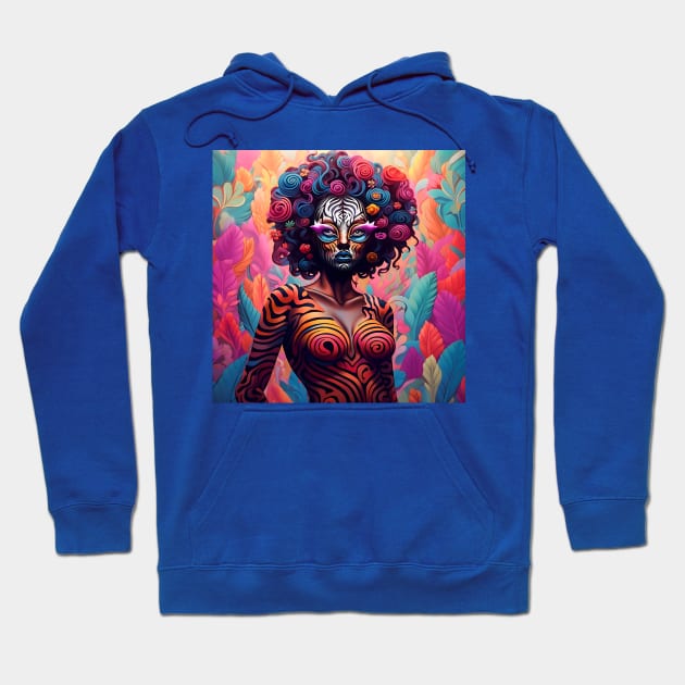 Wild and Hypnotic Hoodie by Owndigiart